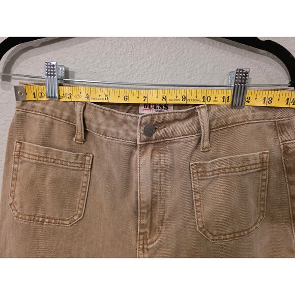 Guess High Rise Wide Leg Denim Jeans Sz 28 Closet Clean Out - Picture 8 of 11